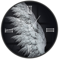 Orologio tondo in vetro WINGS