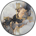 Orologio tondo in vetro ARTE FLUIDA