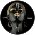 Orologio tondo in vetro VOGUE