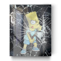 Quadro in vetro BART SIMPSON