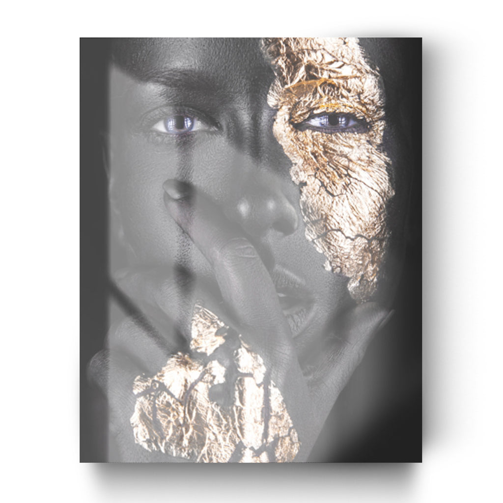 Tableau en verre PHILIA GOLD