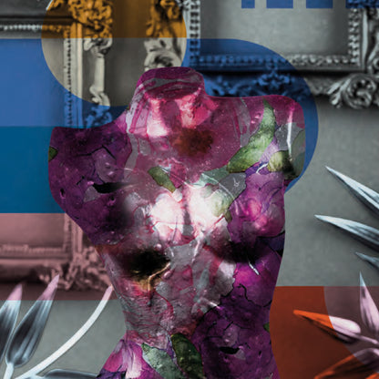 Quadro in vetro FLOWERS