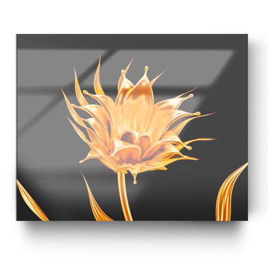 PHILIA GOLD glass picture