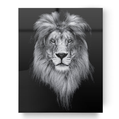 LION glass picture
