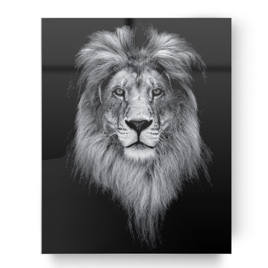 LION glass picture