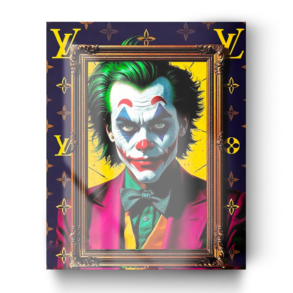 Quadro in vetro LV JOKER
