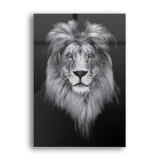 LION glass picture