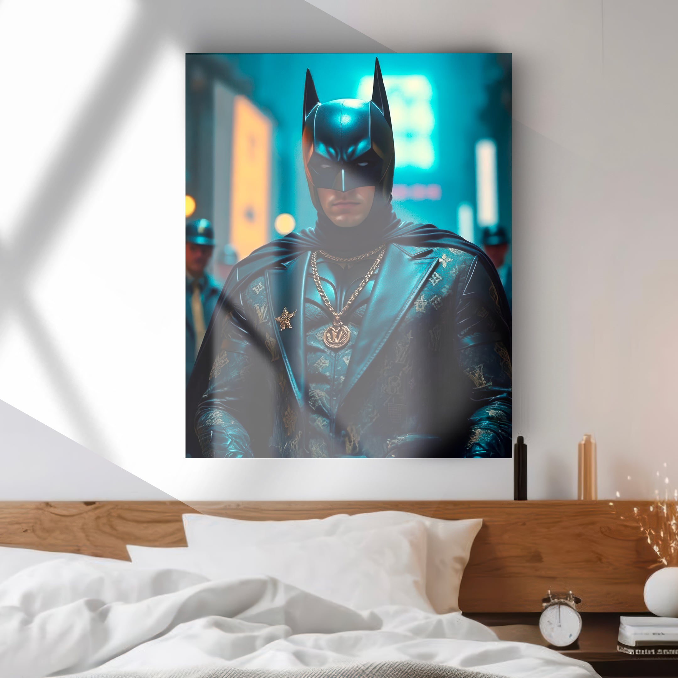 Quadro in vetro BATMAN VUITTON