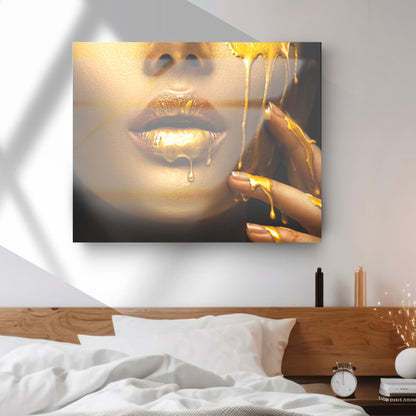 Tableau en verre PHILIA GOLD