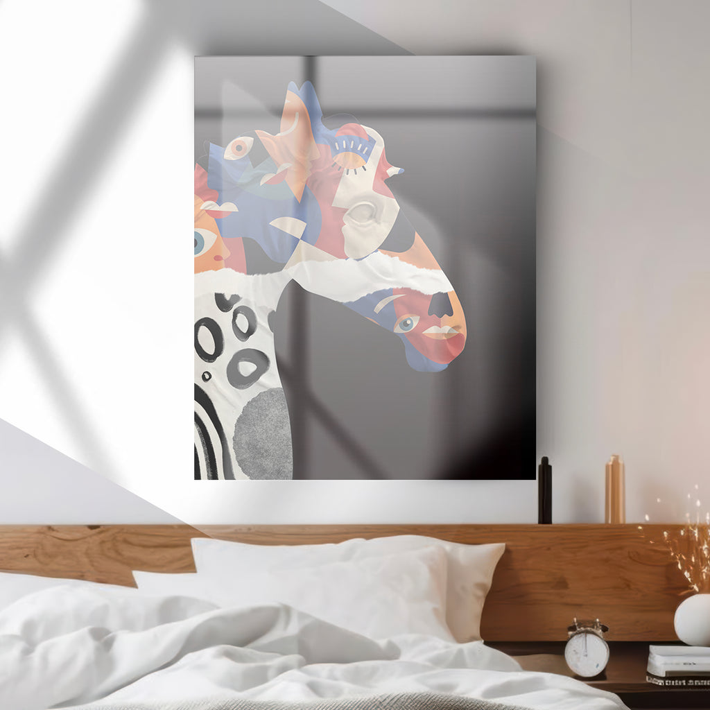 Image en verre CHEVAL