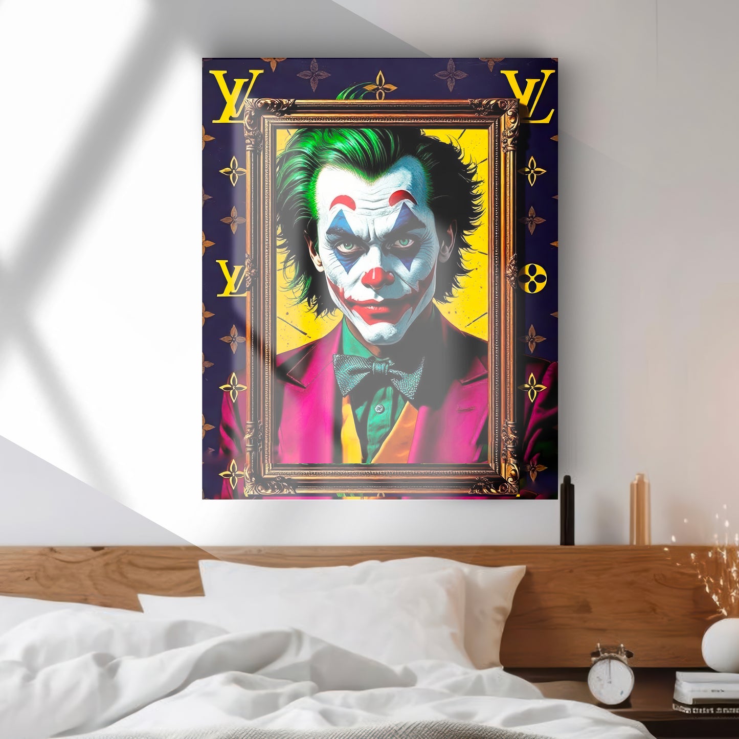 Quadro in vetro LV JOKER
