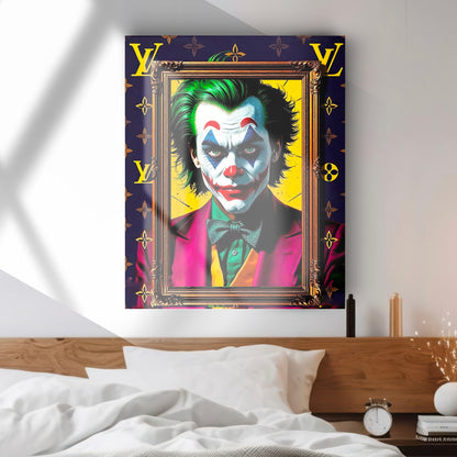 Quadro in vetro LV JOKER