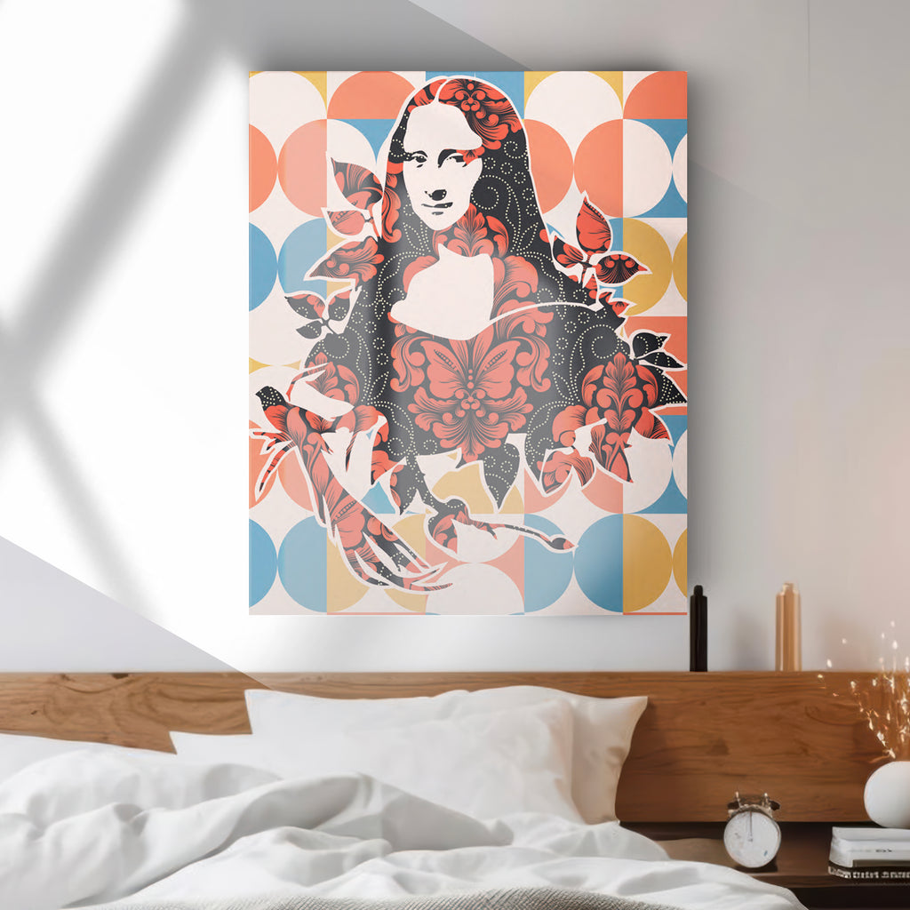 Peinture sur verre GIOCONDA