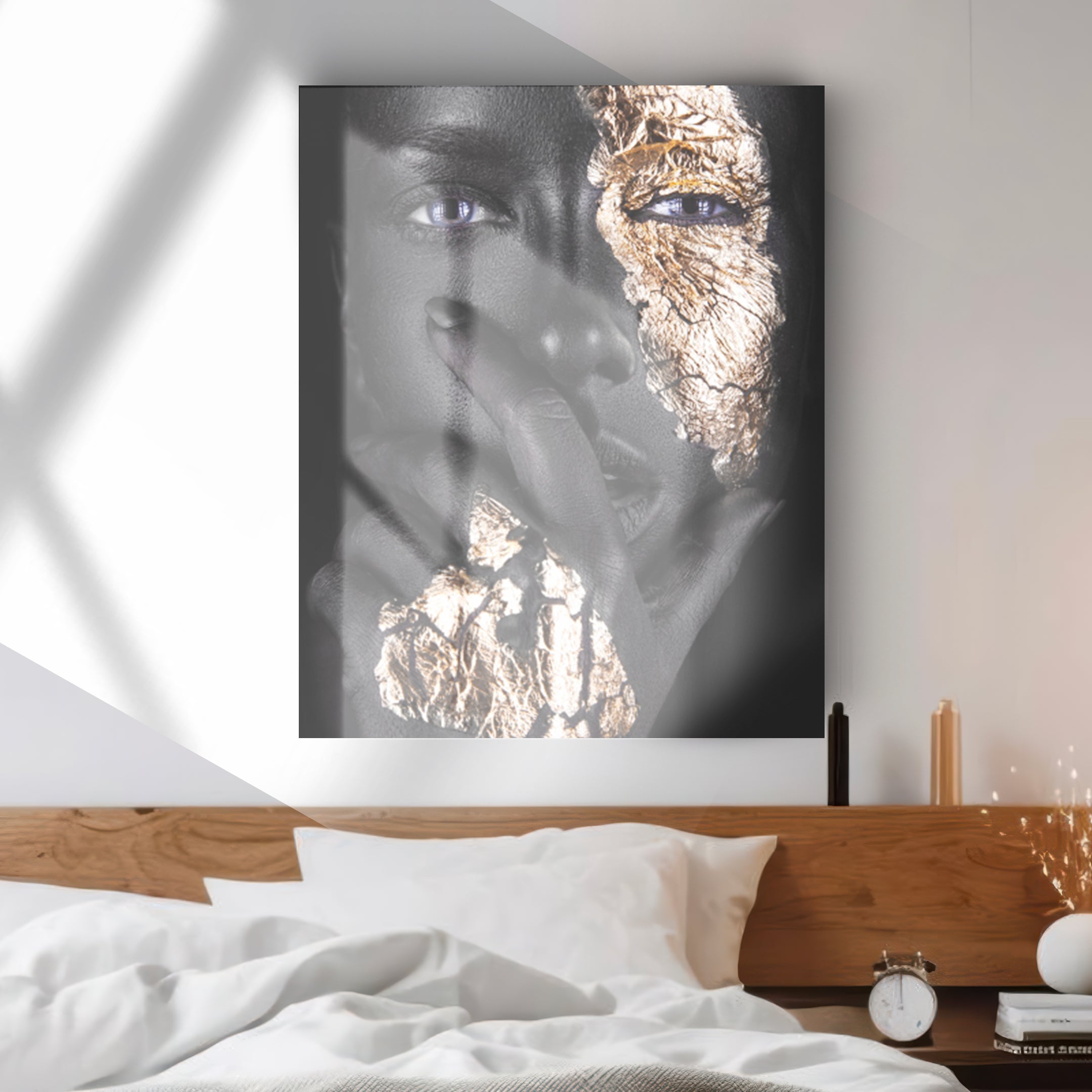 Quadro in vetro BLACK GOLD