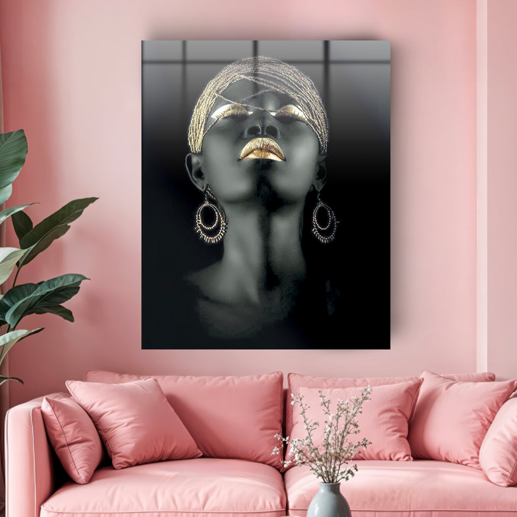 Quadro in vetro VOGUE