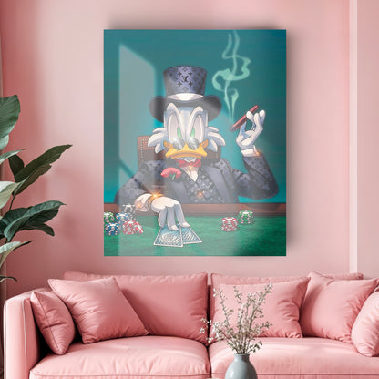 Quadro in vetro PAPERONE POKER