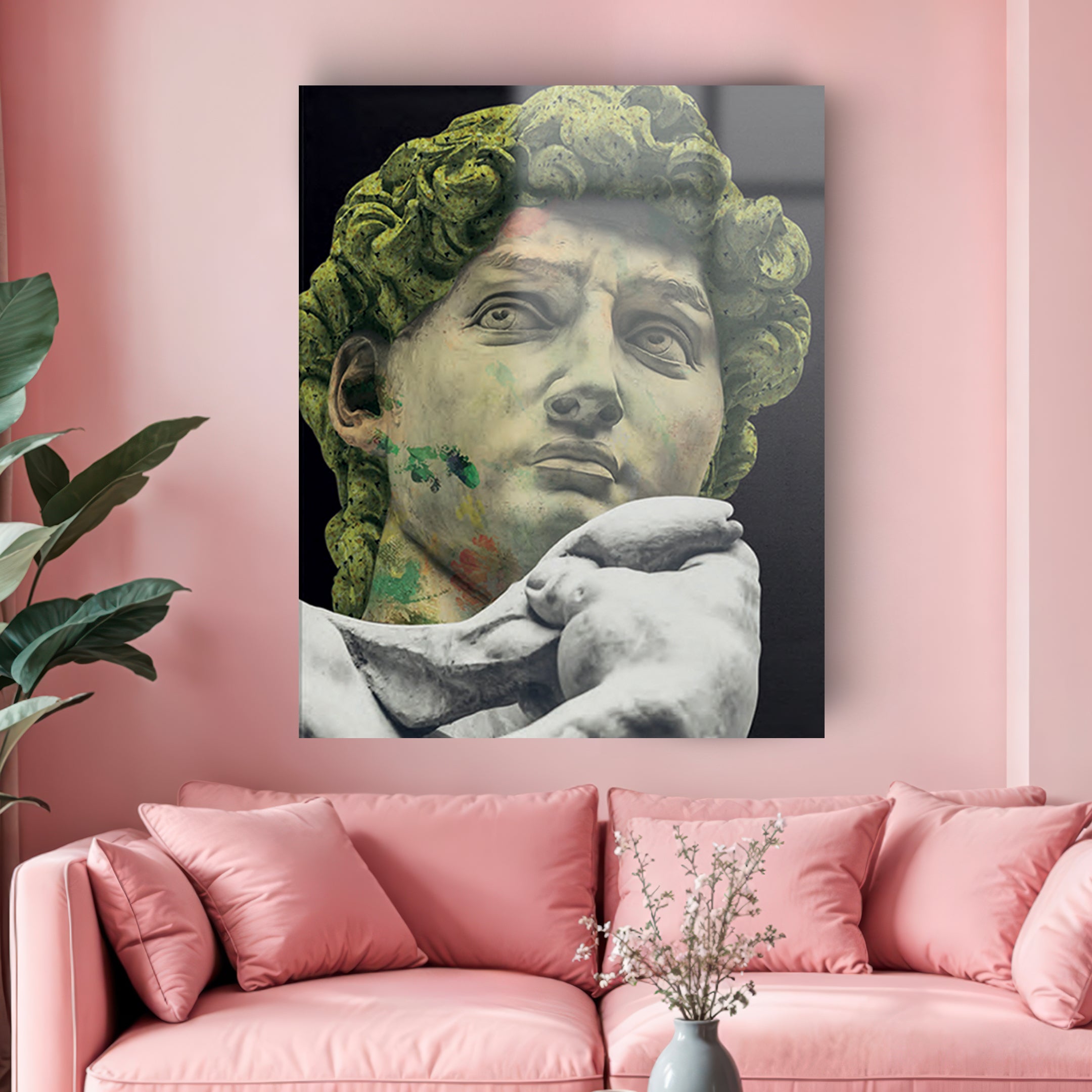 Quadro in vetro DAVID