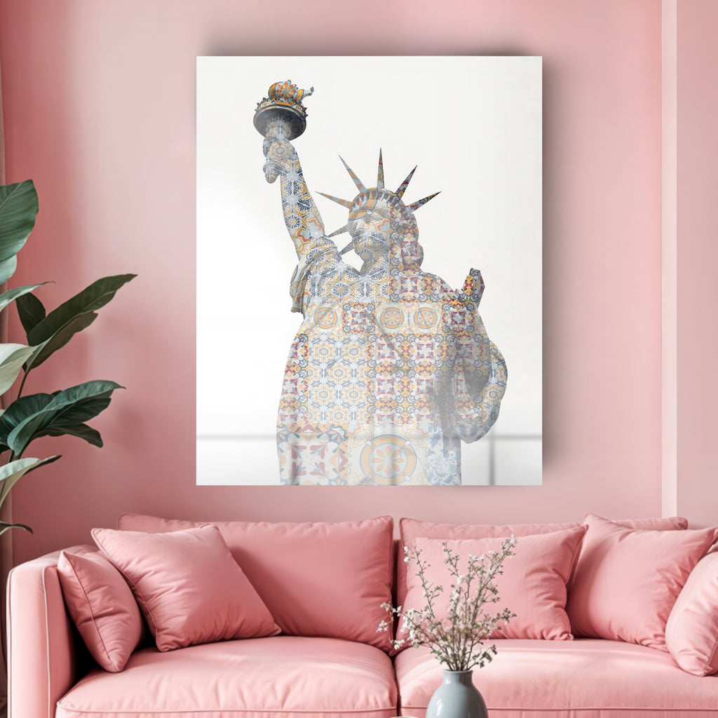 Tableau en verre LIBERTY