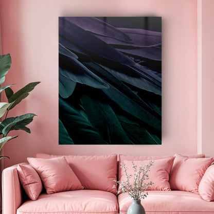 Quadro in vetro PIUMA