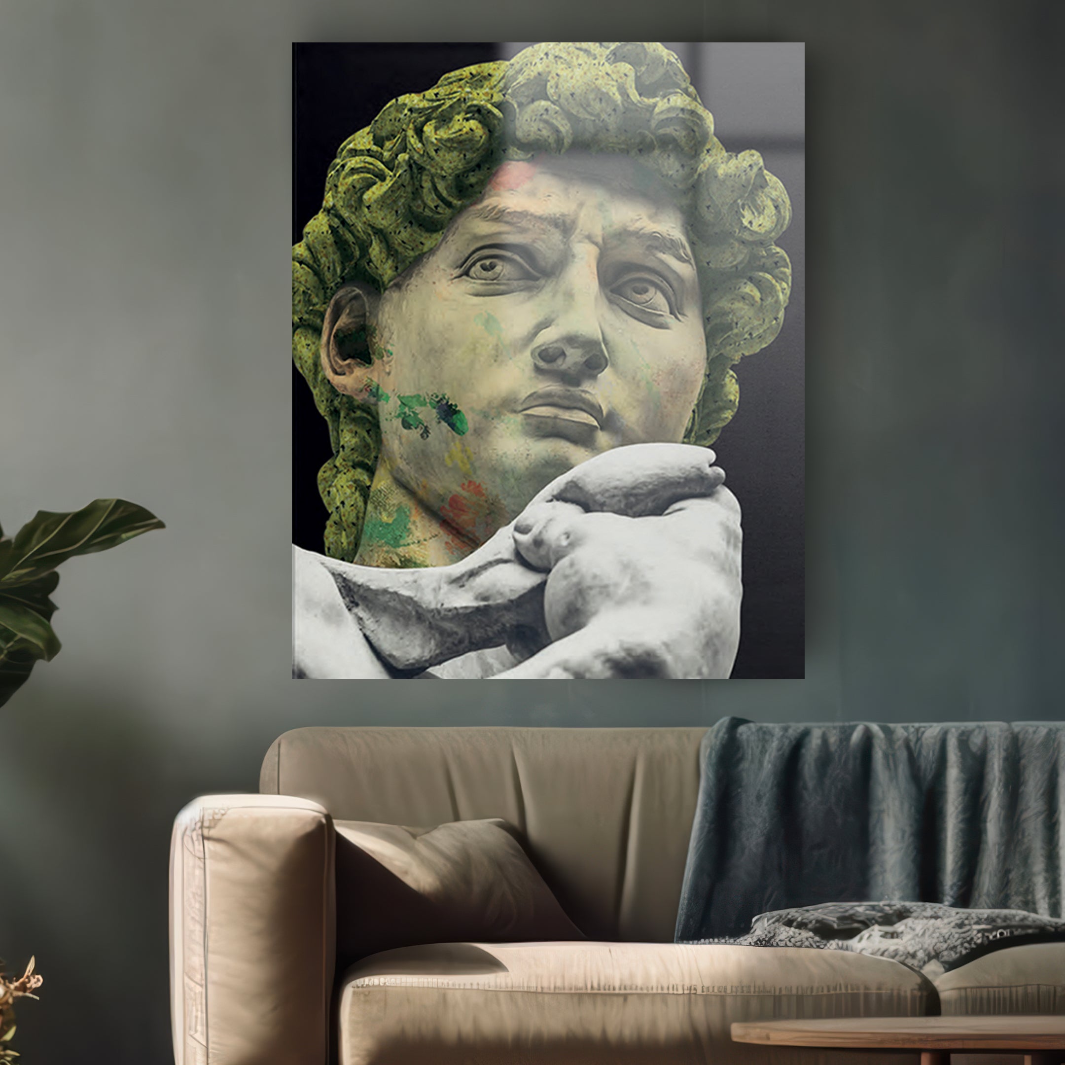 Quadro in vetro DAVID