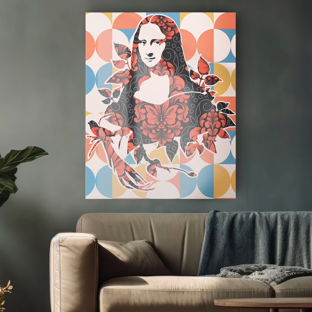 Peinture sur verre GIOCONDA