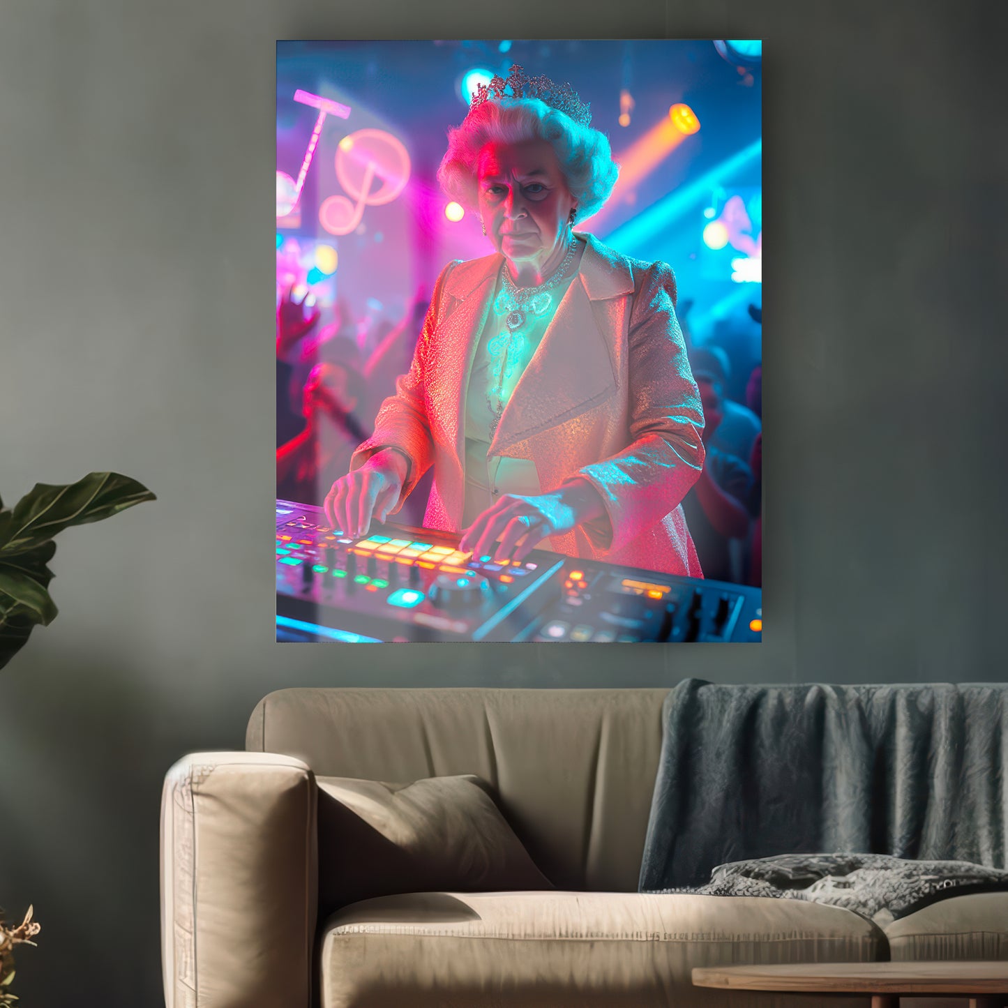 Quadro in vetro ELIZABETH DJ