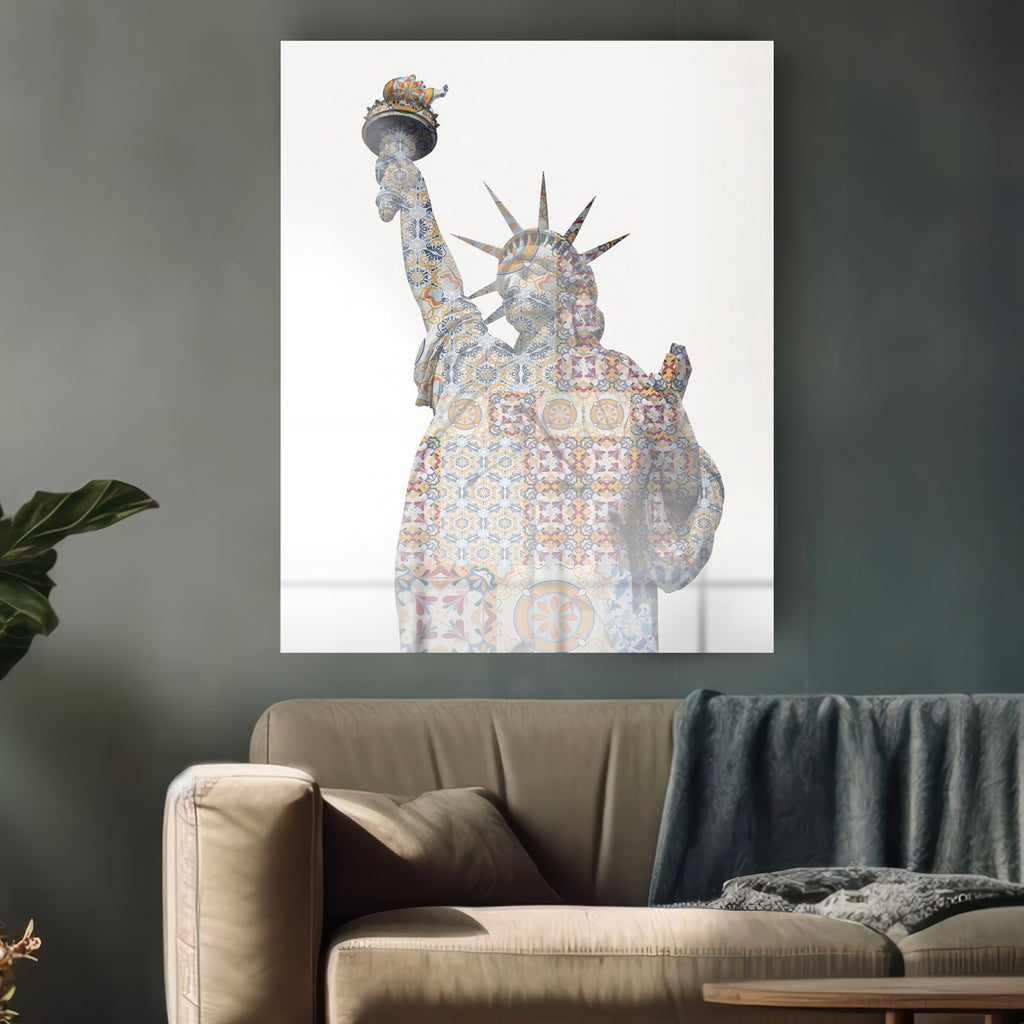 Tableau en verre LIBERTY