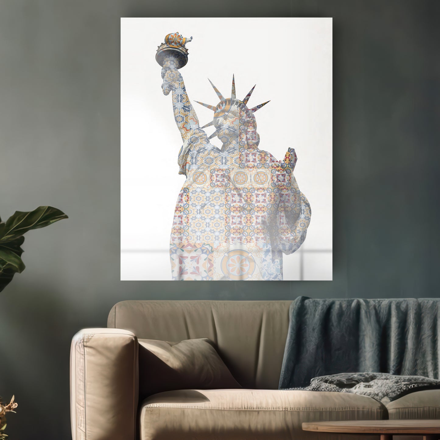 Quadro in vetro LIBERTY