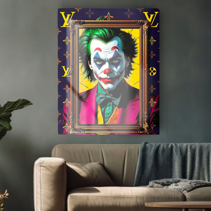 Quadro in vetro LV JOKER