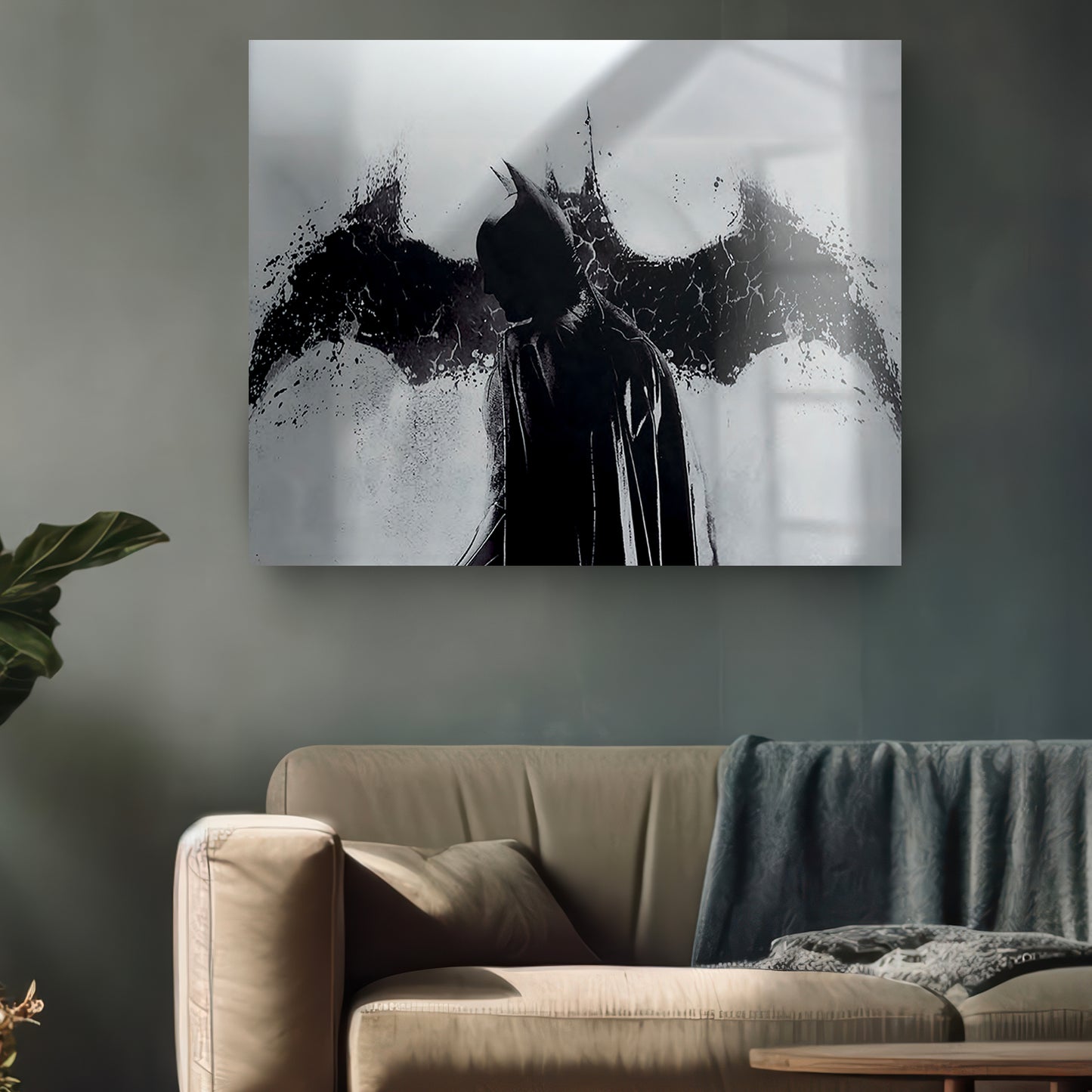 BATMAN 851 glass picture