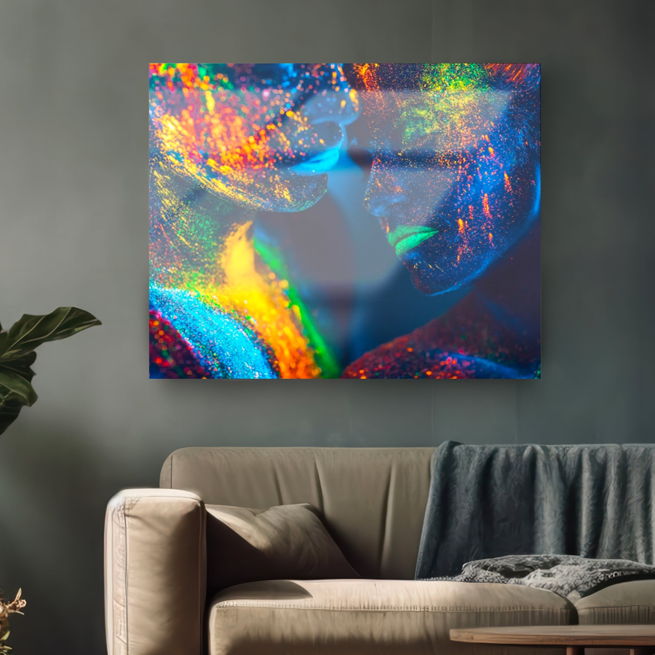 Quadro in vetro SELENE