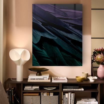 Quadro in vetro PIUMA