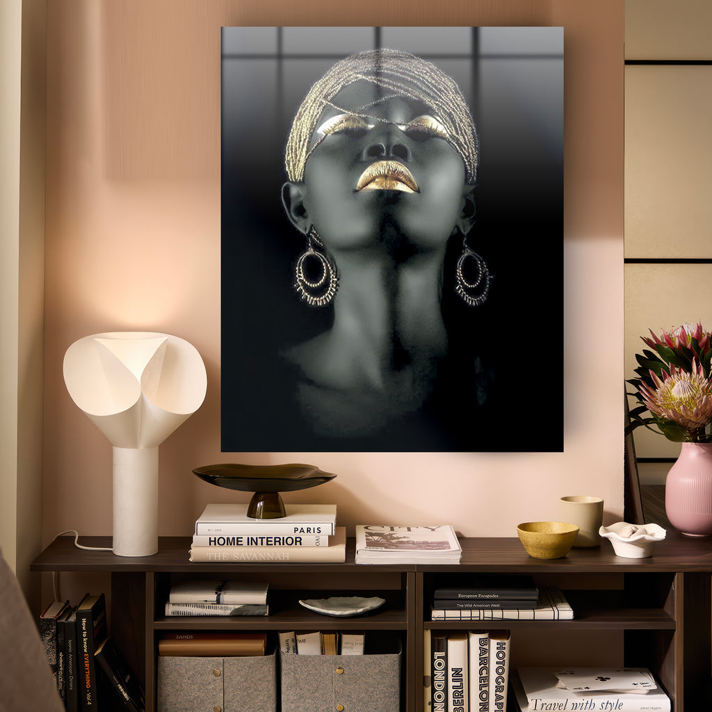 Quadro in vetro VOGUE