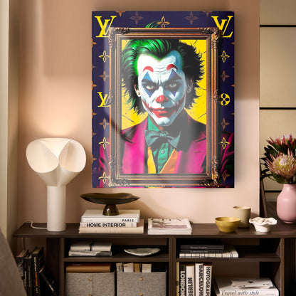 Quadro in vetro LV JOKER