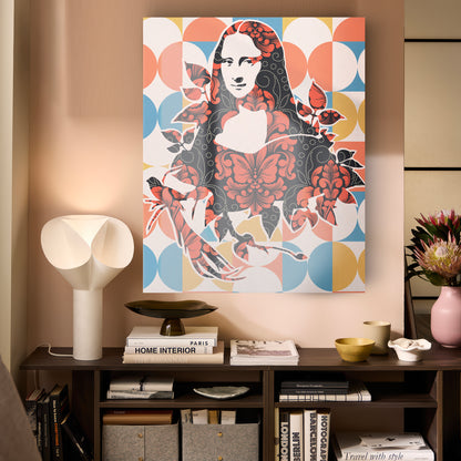 Quadro in vetro GIOCONDA