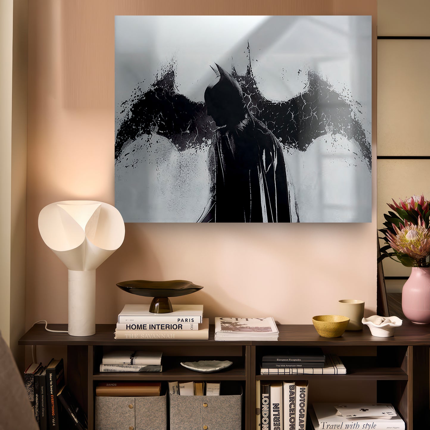 BATMAN 851 glass picture