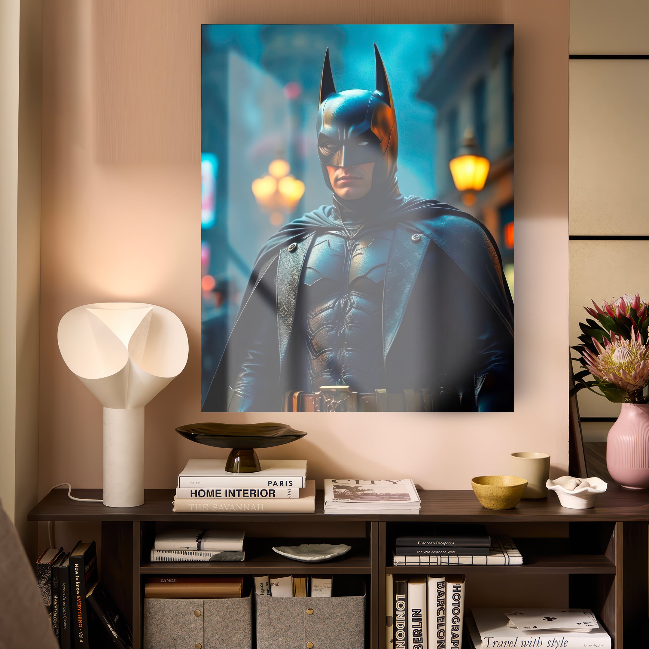 Quadro in vetro BATMAN CLASSIC