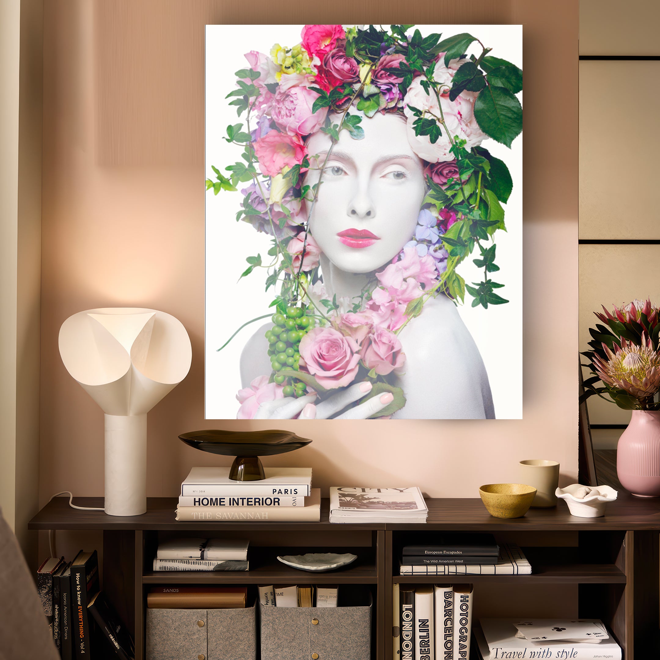 Quadro in vetro TETI