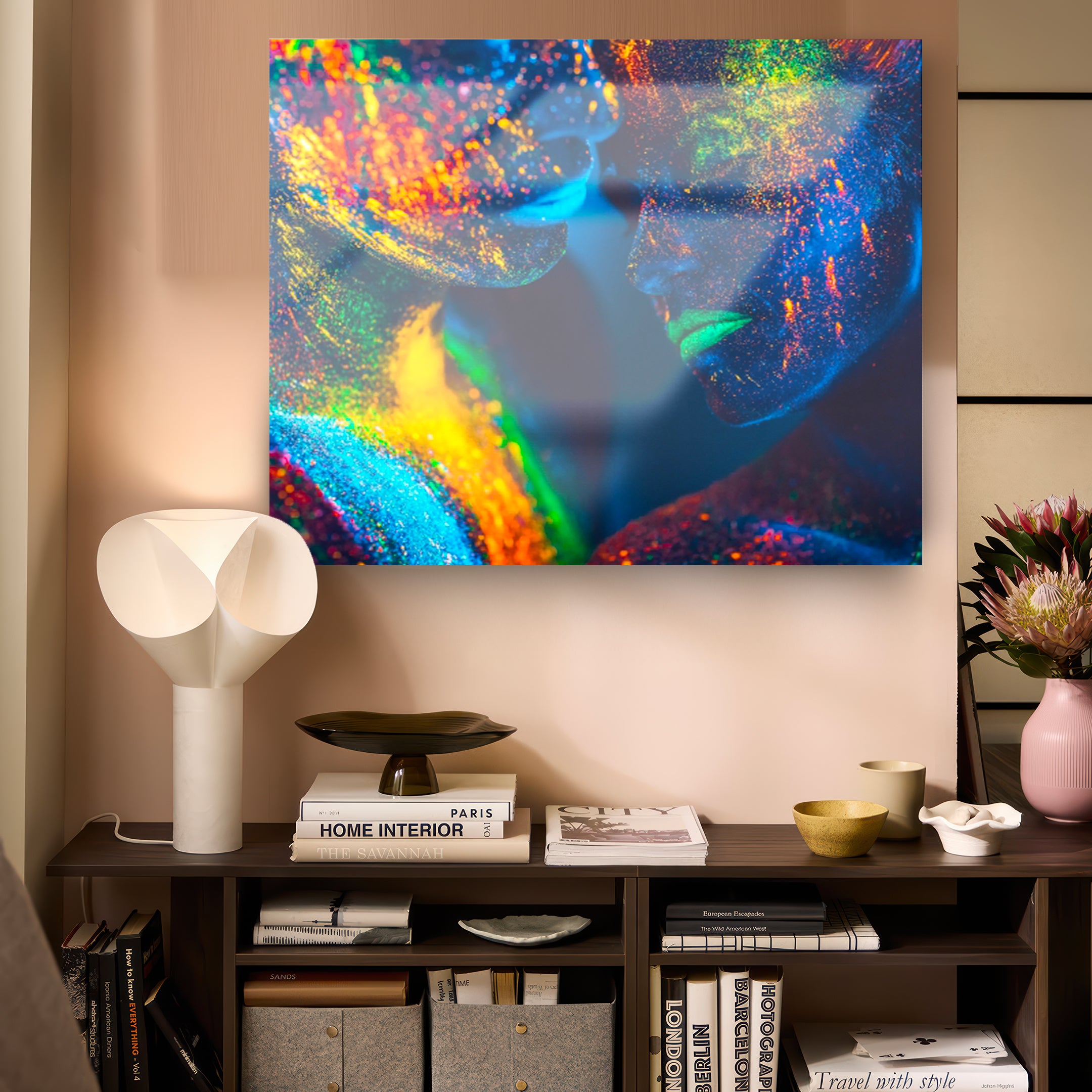 Quadro in vetro SELENE