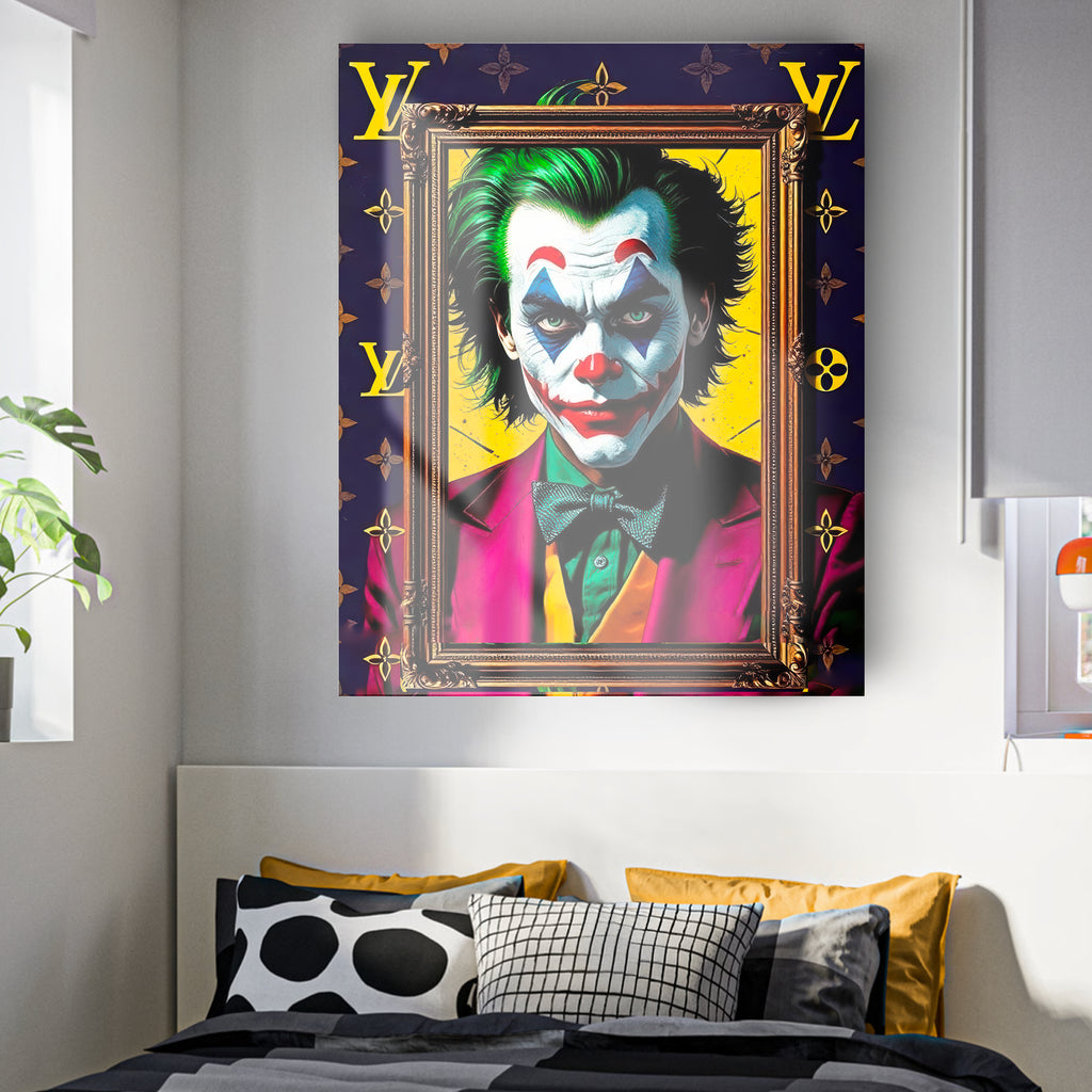 Quadro in vetro LV JOKER