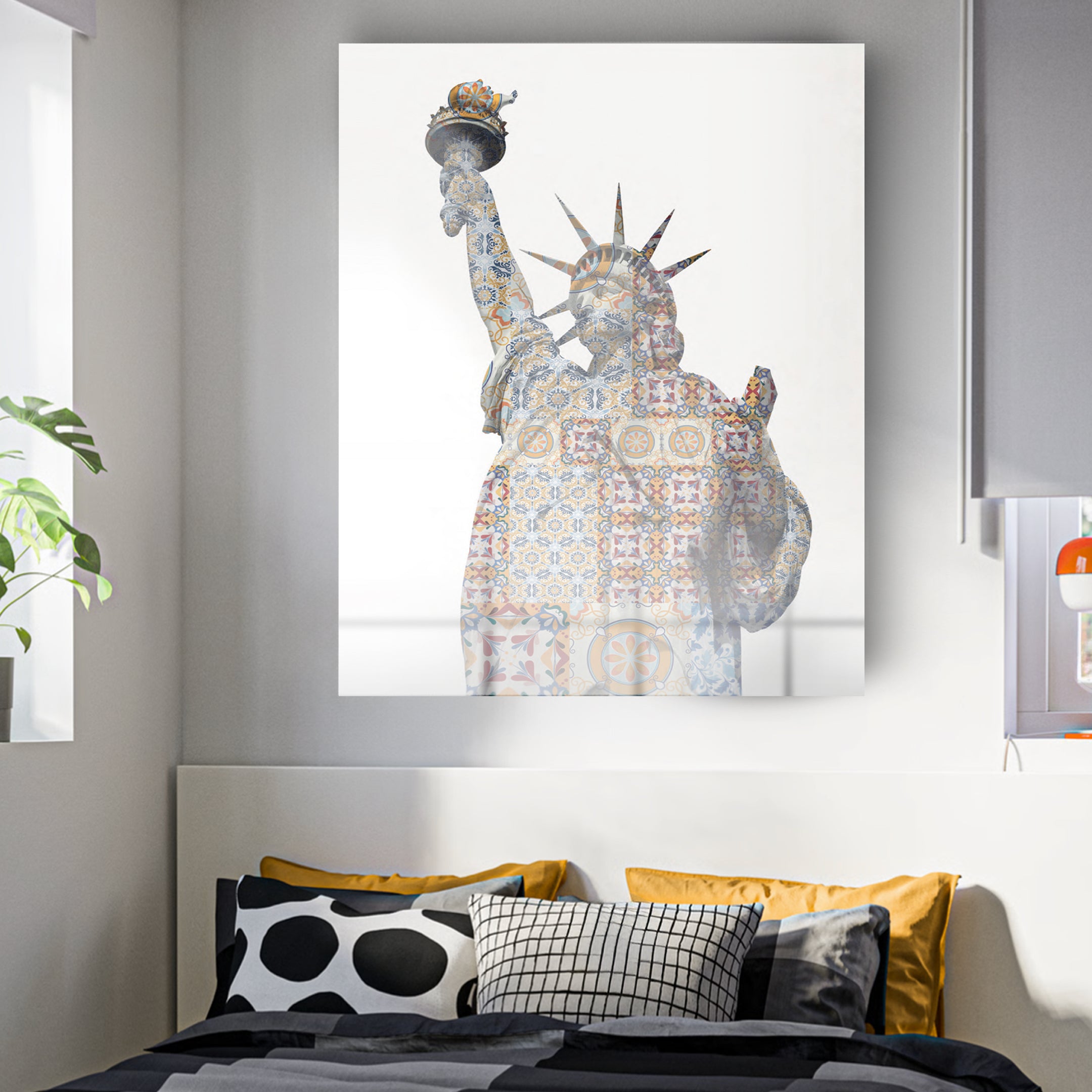 Tableau en verre LIBERTY