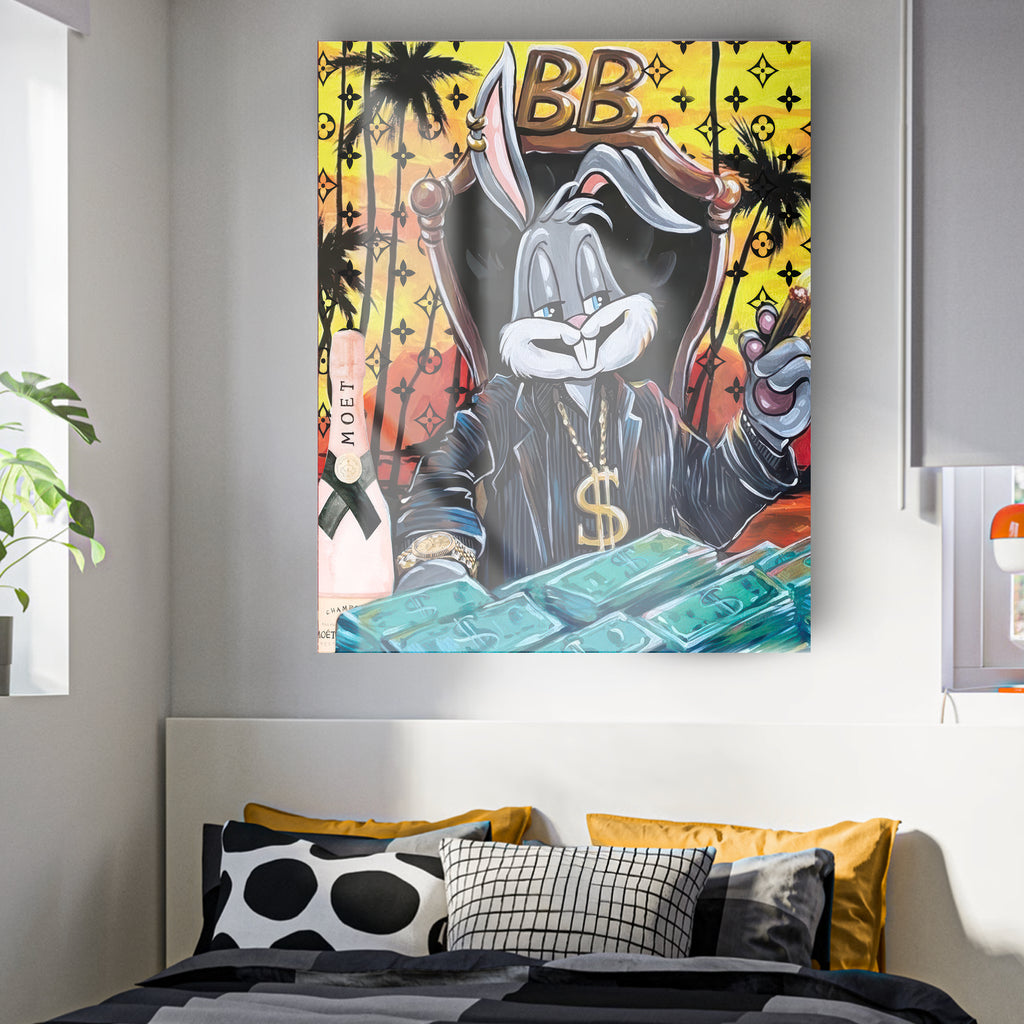 Tableau en verre LIBERTY