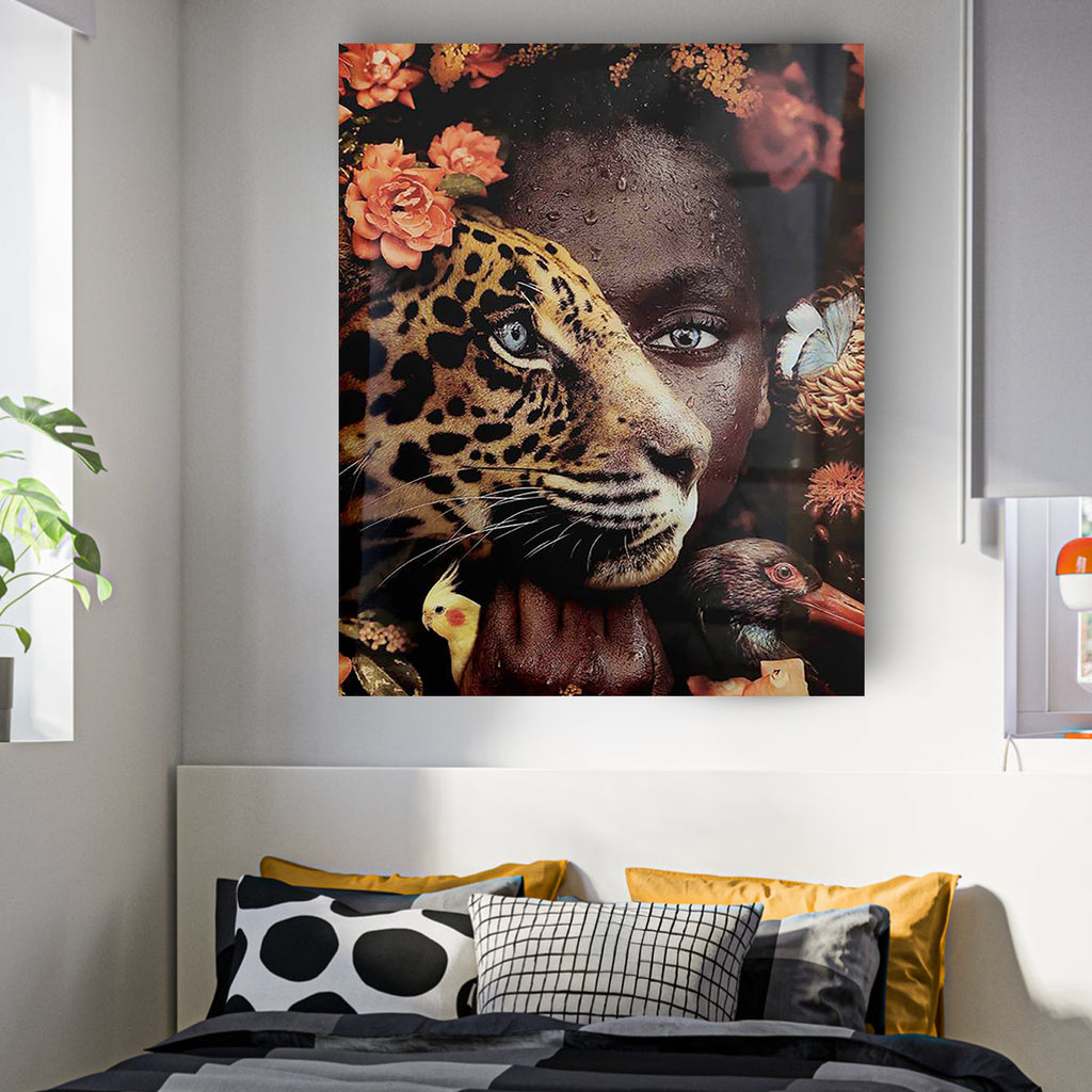 Quadro in vetro BLUEYES