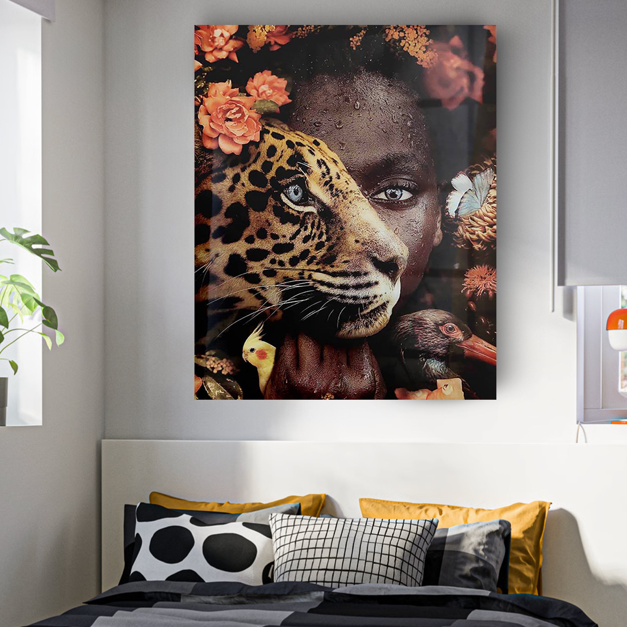 Quadro in vetro BLUEYES