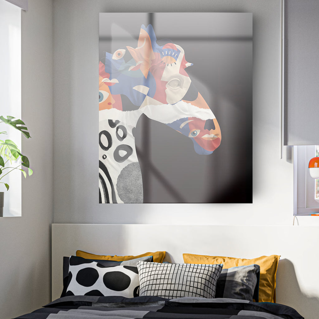 Image en verre CHEVAL