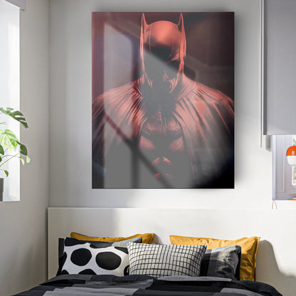 Image en verre BATMAN ROUGE