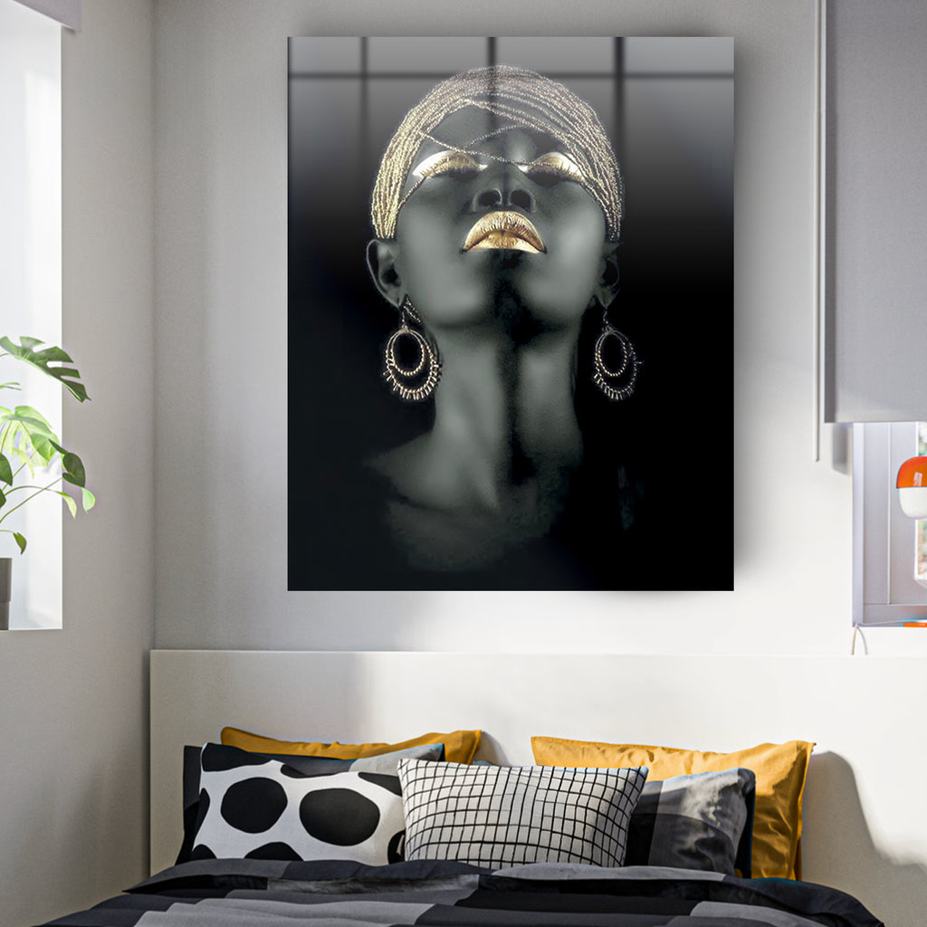 Quadro in vetro VOGUE