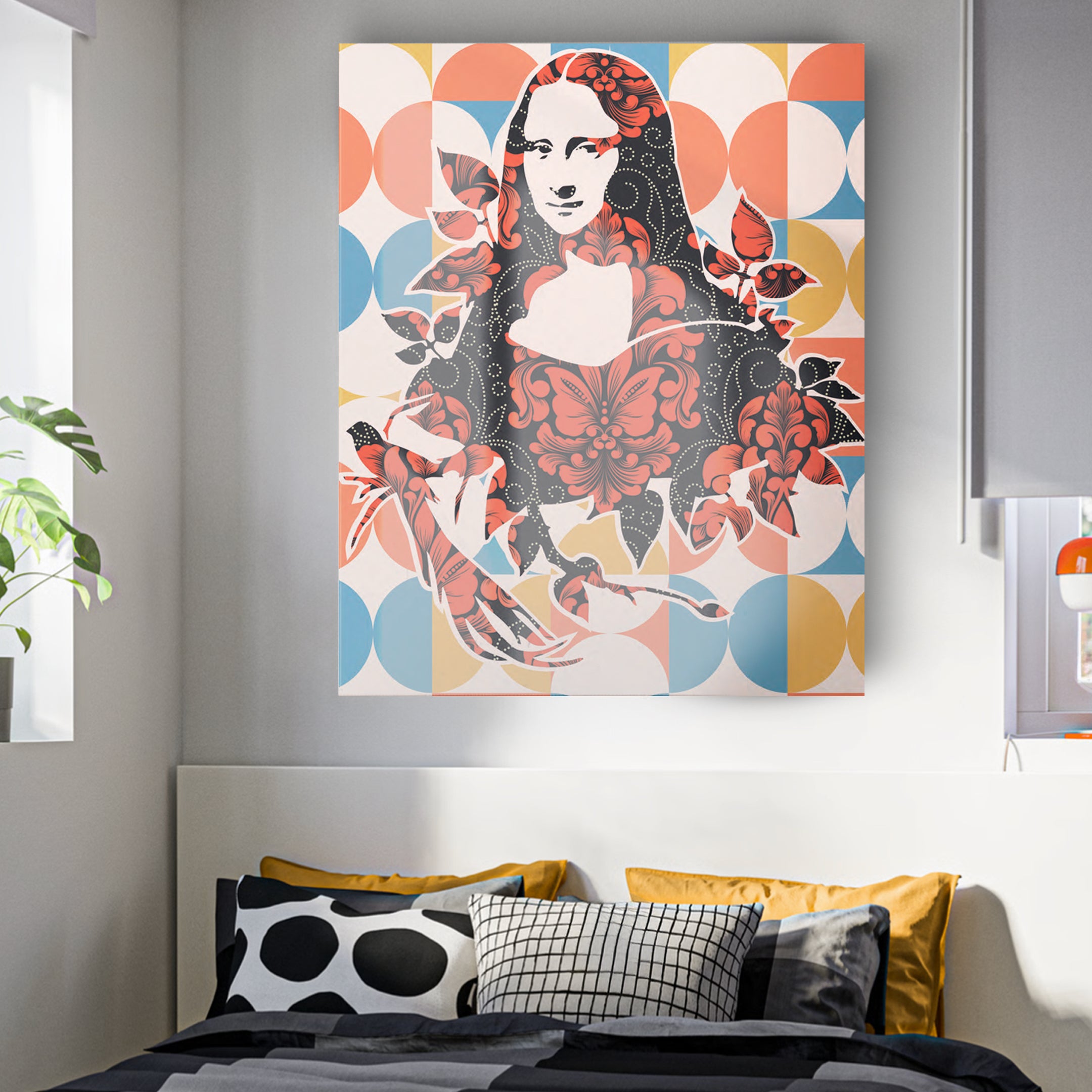 Peinture sur verre GIOCONDA