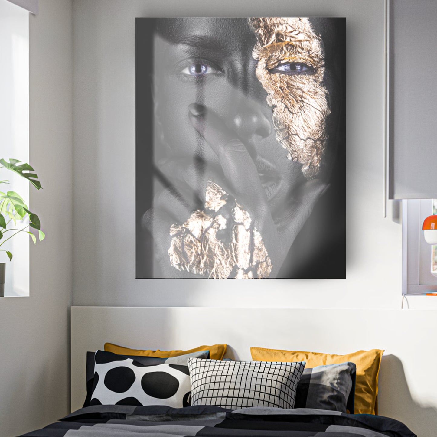 Tableau en verre PHILIA GOLD