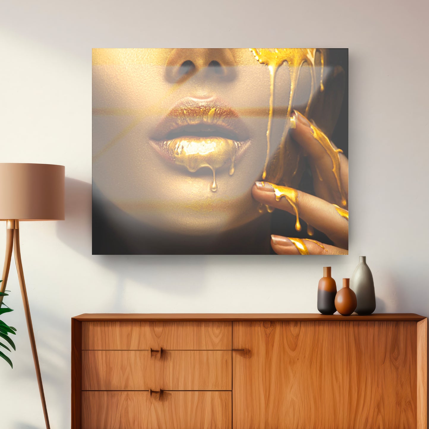 Tableau en verre PHILIA GOLD